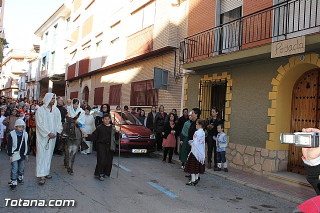 Beln viviente. Parroquia de las Tres Avemaras 2012 - 15