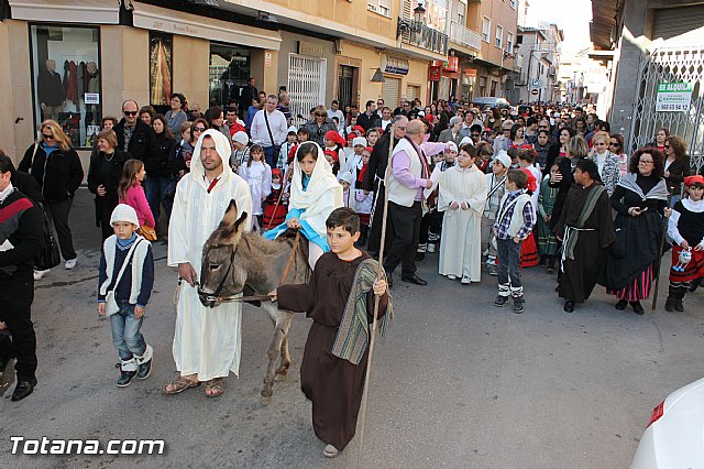 Beln viviente. Parroquia de las Tres Avemaras 2012 - 23