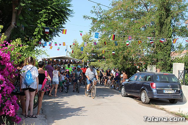 Marcha ciclista. Fiestas de la Costera 2018 - 1