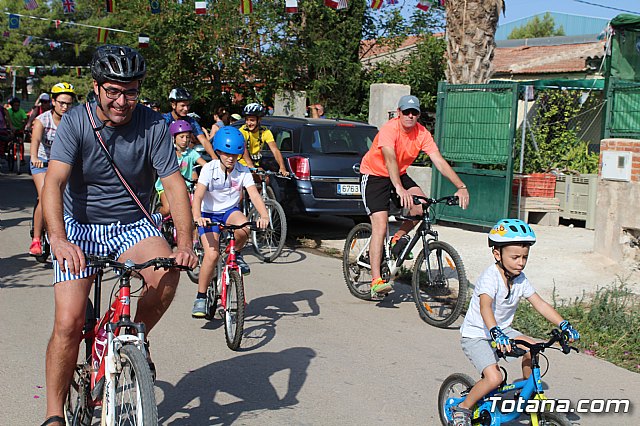 Marcha ciclista. Fiestas de la Costera 2018 - 9