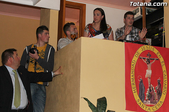 Cena-gala. Hdad de Jess en el Calvario y Santa Cena 2013 - 33