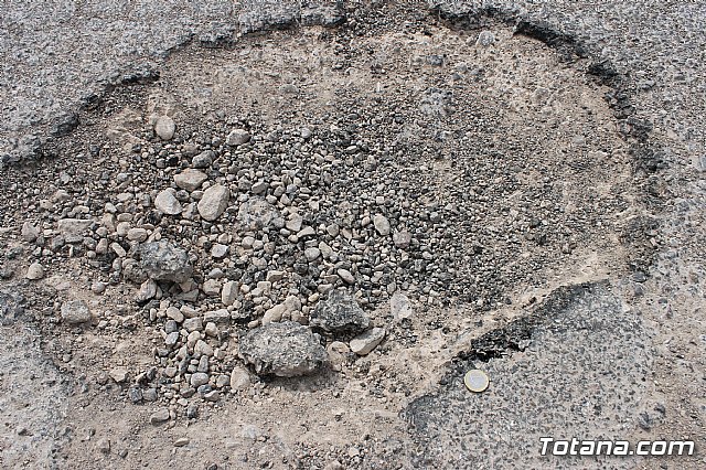 Denuncian el estado calamitoso del camino de los Yesares, en la diputacin de Mort - 18