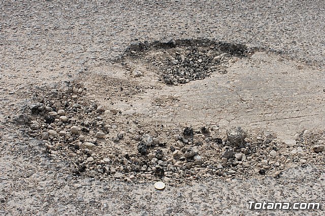 Denuncian el estado calamitoso del camino de los Yesares, en la diputacin de Mort - 22