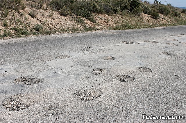 Denuncian el estado calamitoso del camino de los Yesares, en la diputacin de Mort - 31