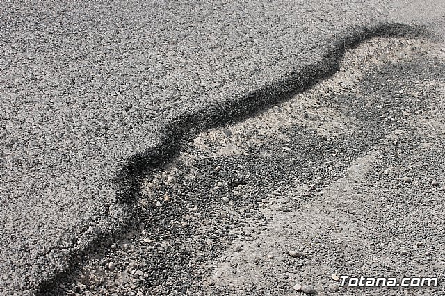 Denuncian el estado calamitoso del camino de los Yesares, en la diputacin de Mort - 34