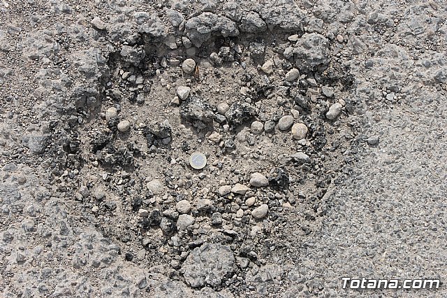 Denuncian el estado calamitoso del camino de los Yesares, en la diputacin de Mort - 36