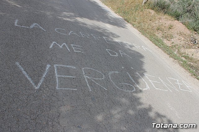 Denuncian el estado calamitoso del camino de los Yesares, en la diputacin de Mort - 44