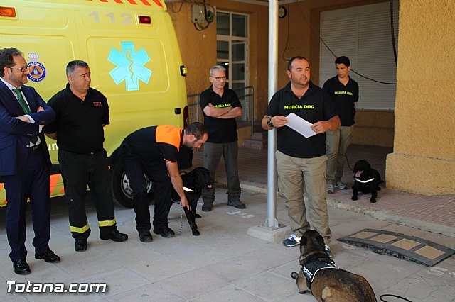 Presentacin de la nueva Unidad Canina de Proteccin Civil - 49