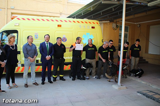 Presentacin de la nueva Unidad Canina de Proteccin Civil - 56