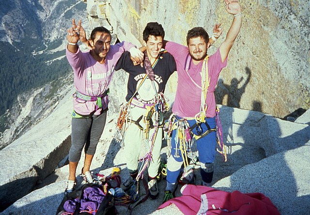 Se cumplen 30 aos de la escalada  de tres jvenes totaneros  al 