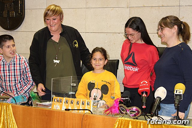 Eleccin y presentacin de Don Carnal y La Musa infantiles del Carnaval de Totana 2020 - 21