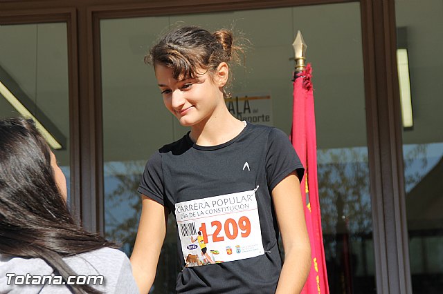 Carrera Popular Da de la Constitucin16 - Categoras infantil, alevn, benjamn, prebenjamn y minibenjamn - 605