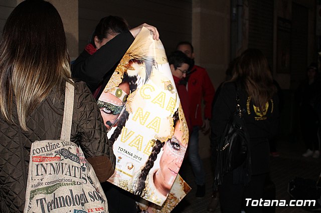 Pegada carteles Carnaval Totana 2018 - 3