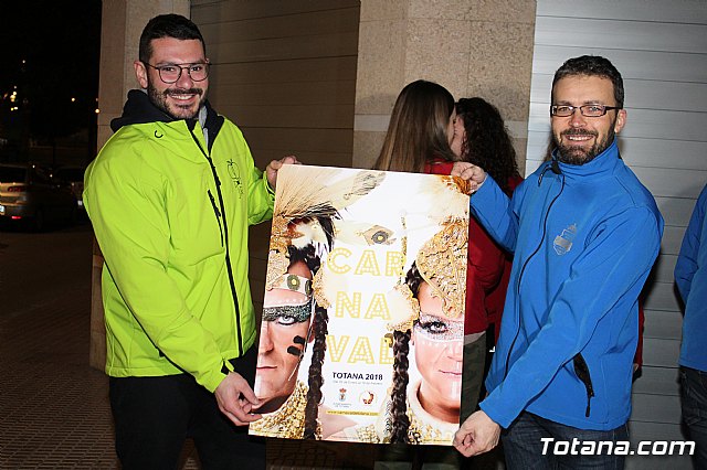 Pegada carteles Carnaval Totana 2018 - 8