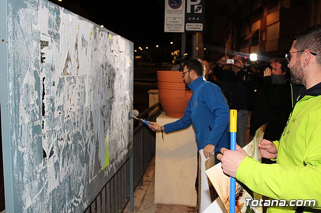 Pegada carteles Carnaval Totana 2018 - 19