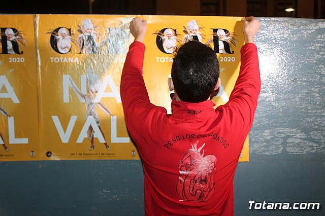 Pegada de carteles Carnaval Totana 2020 - 24
