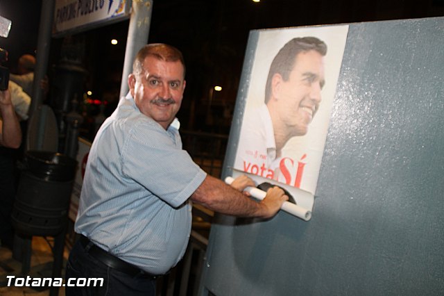 Pegada de carteles - Elecciones Generales 26J - 39