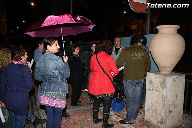 Pegada de carteles. Elecciones generales 20N - 2