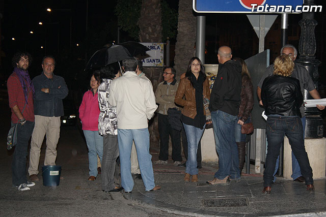 Pegada de carteles. Elecciones generales 20N - 3