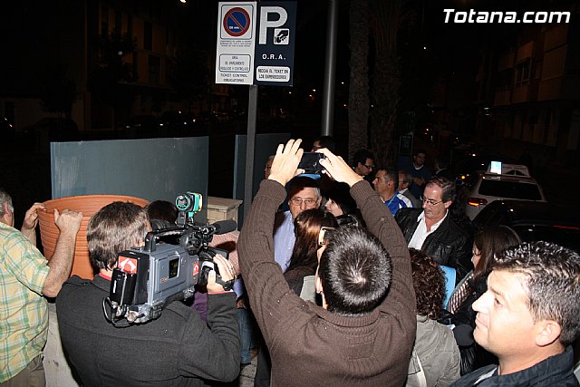 Pegada de carteles. Elecciones generales 20N - 15