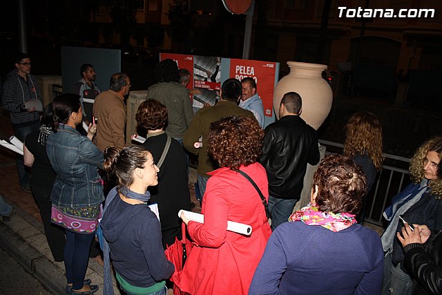 Pegada de carteles. Elecciones generales 20N - 31