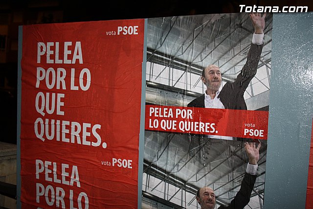 Pegada de carteles. Elecciones generales 20N - 46