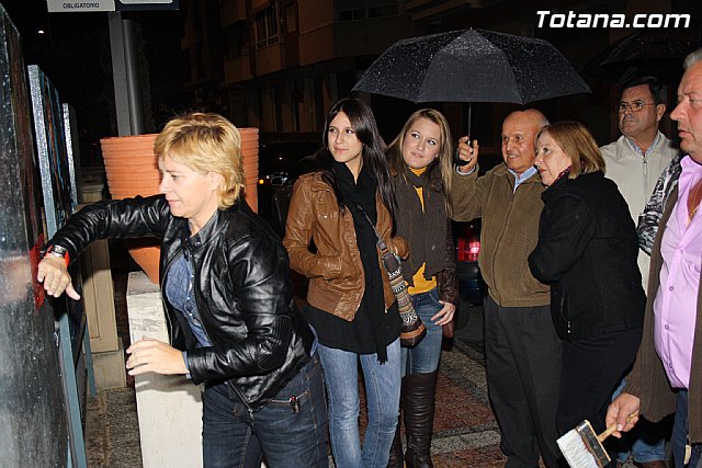 Pegada de carteles. Elecciones generales 20N - 50