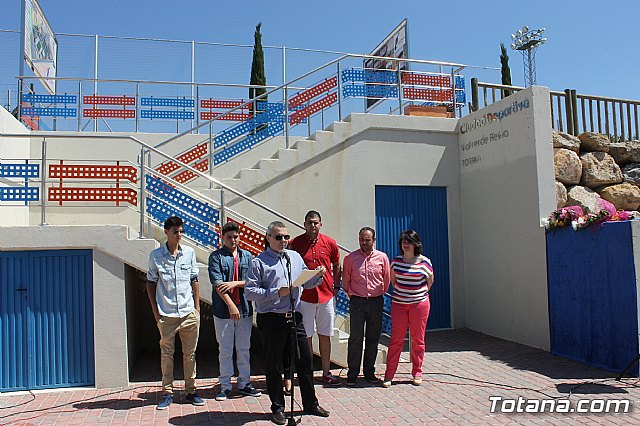 Acto institucional de nominacin de la Ciudad Deportiva 