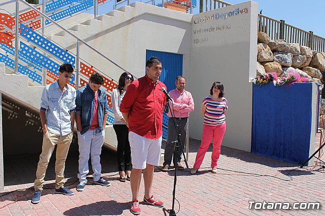 Acto institucional de nominacin de la Ciudad Deportiva 