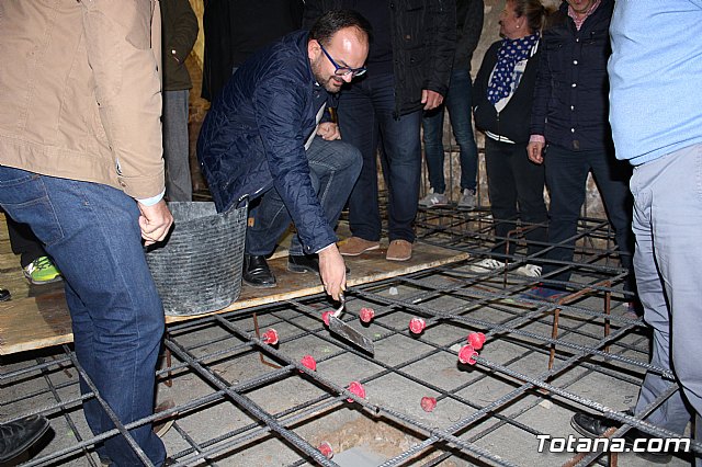 Primera piedra de las obras de ampliacin de la sede de la Hdad. de Santa Mara Cleof y Coronacin de Espinas - 27