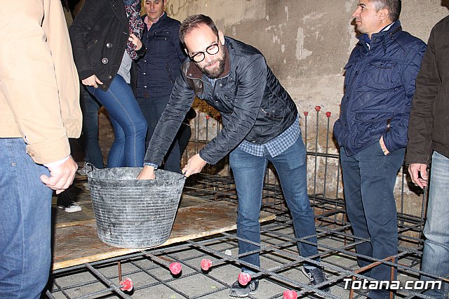 Primera piedra de las obras de ampliacin de la sede de la Hdad. de Santa Mara Cleof y Coronacin de Espinas - 38