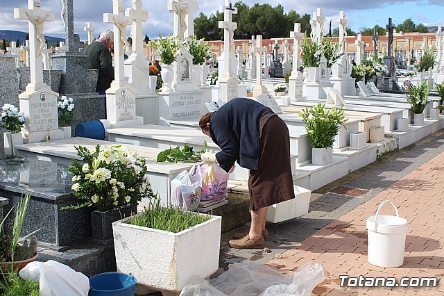 Cementerio. Da previo a la festividad de Todos los Santos 2018 - 111