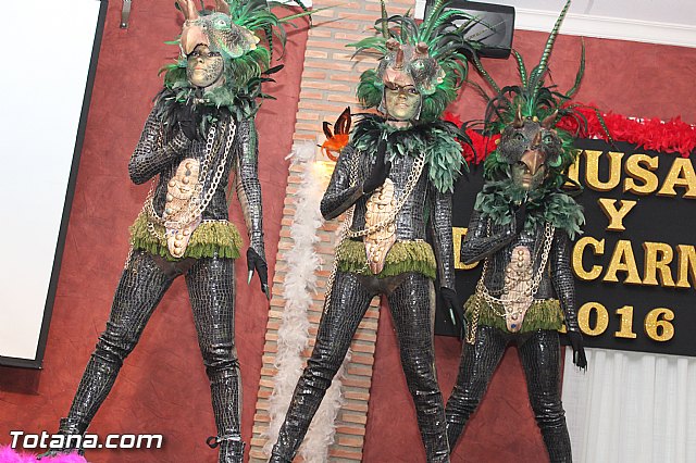 Cena Carnaval Totana 2016 - Presentacin de La Musa y Don Carnal - 290