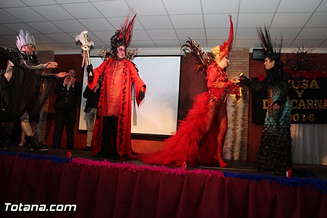 Cena Carnaval Totana 2016 - Presentacin de La Musa y Don Carnal - 377