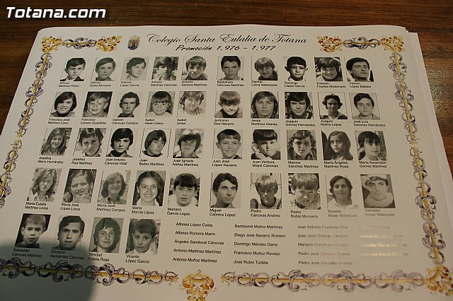 Los antiguos alumnos del Colegio Santa Eulalia que cumplen 50 aos, se renen por primera vez desde 1.977 - 37