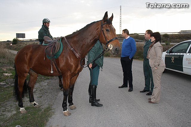 La Guardia Civil patrulla a caballo el campo de Totana para evitar robos - 6