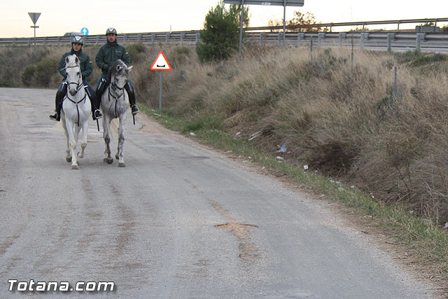 La Guardia Civil patrulla a caballo el campo de Totana para evitar robos - 13