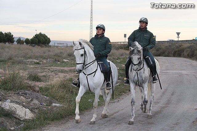 La Guardia Civil patrulla a caballo el campo de Totana para evitar robos - 14