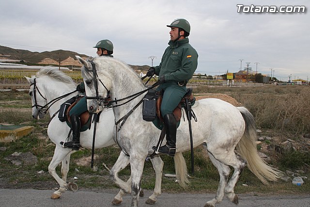 La Guardia Civil patrulla a caballo el campo de Totana para evitar robos - 15