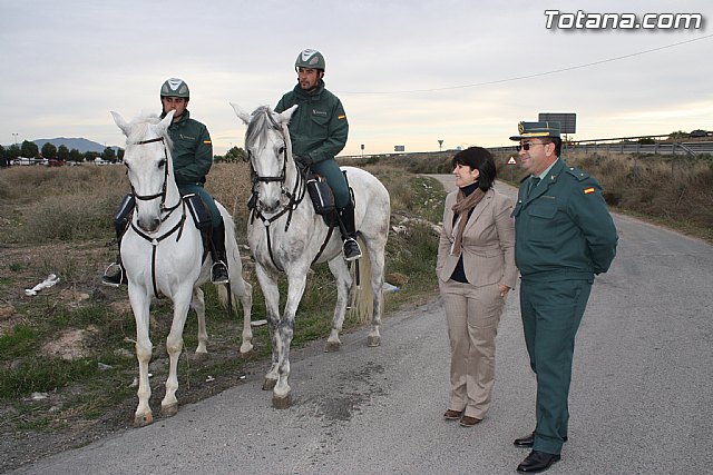 La Guardia Civil patrulla a caballo el campo de Totana para evitar robos - 17