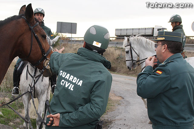 La Guardia Civil patrulla a caballo el campo de Totana para evitar robos - 19