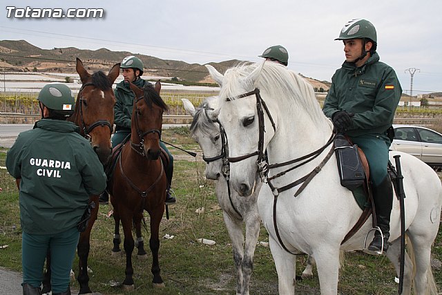La Guardia Civil patrulla a caballo el campo de Totana para evitar robos - 21