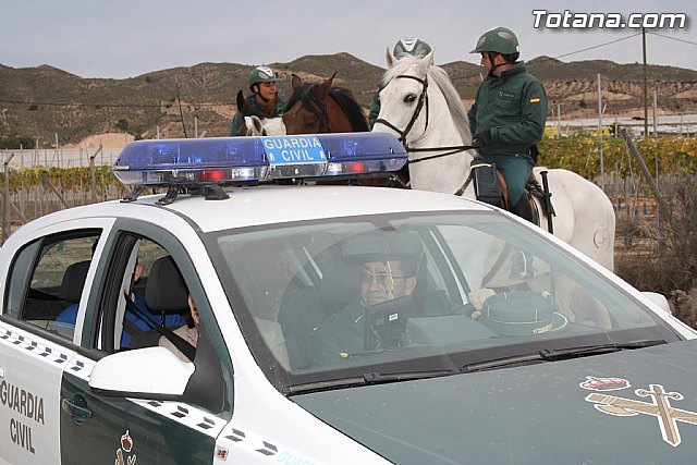 La Guardia Civil patrulla a caballo el campo de Totana para evitar robos - 25