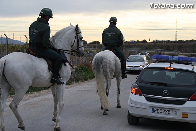 La Guardia Civil patrulla a caballo el campo de Totana para evitar robos - 28