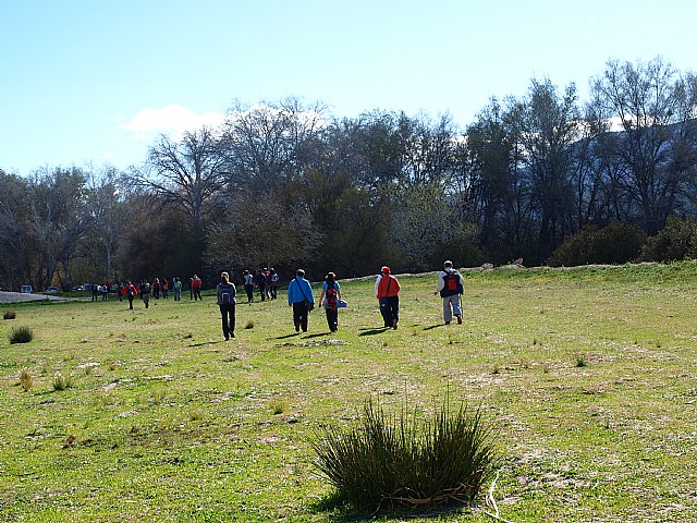 Senderistas de Totana disfrutaron del espectculo de la floracin de los frutales de Cieza - 65