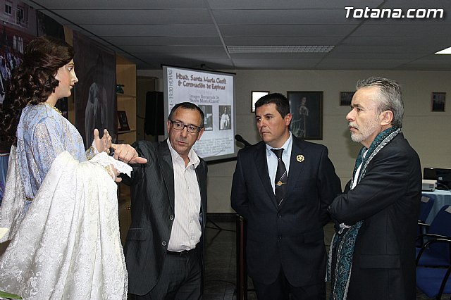 Cultura restaura la imagen de Santa Mara Cleof de Totana - 5