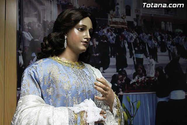 Cultura restaura la imagen de Santa Mara Cleof de Totana - 6