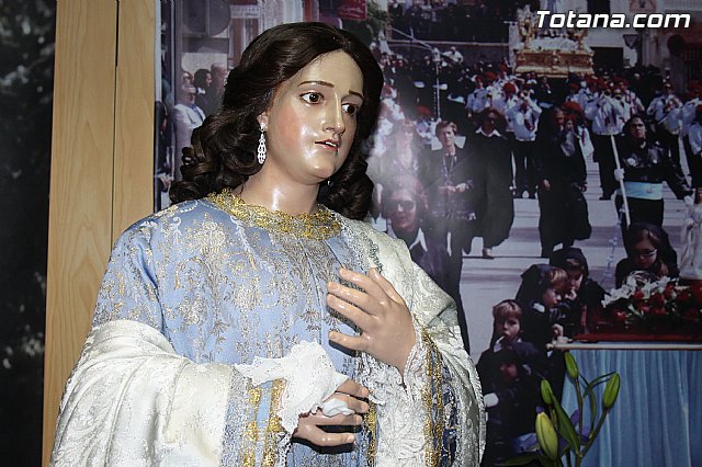 Cultura restaura la imagen de Santa Mara Cleof de Totana - 12