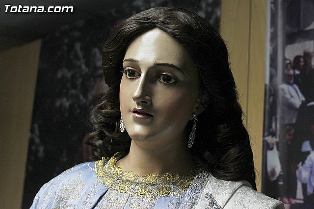 Cultura restaura la imagen de Santa Mara Cleof de Totana - 26