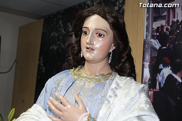 Cultura restaura la imagen de Santa Mara Cleof de Totana - 29